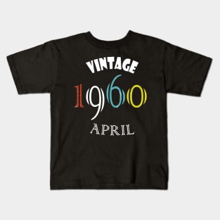 1960 - april Kids T-Shirt
